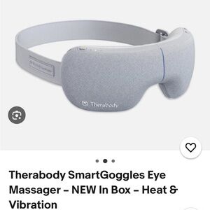 Therabody Relaxation Eye Gear in Gray and Blue